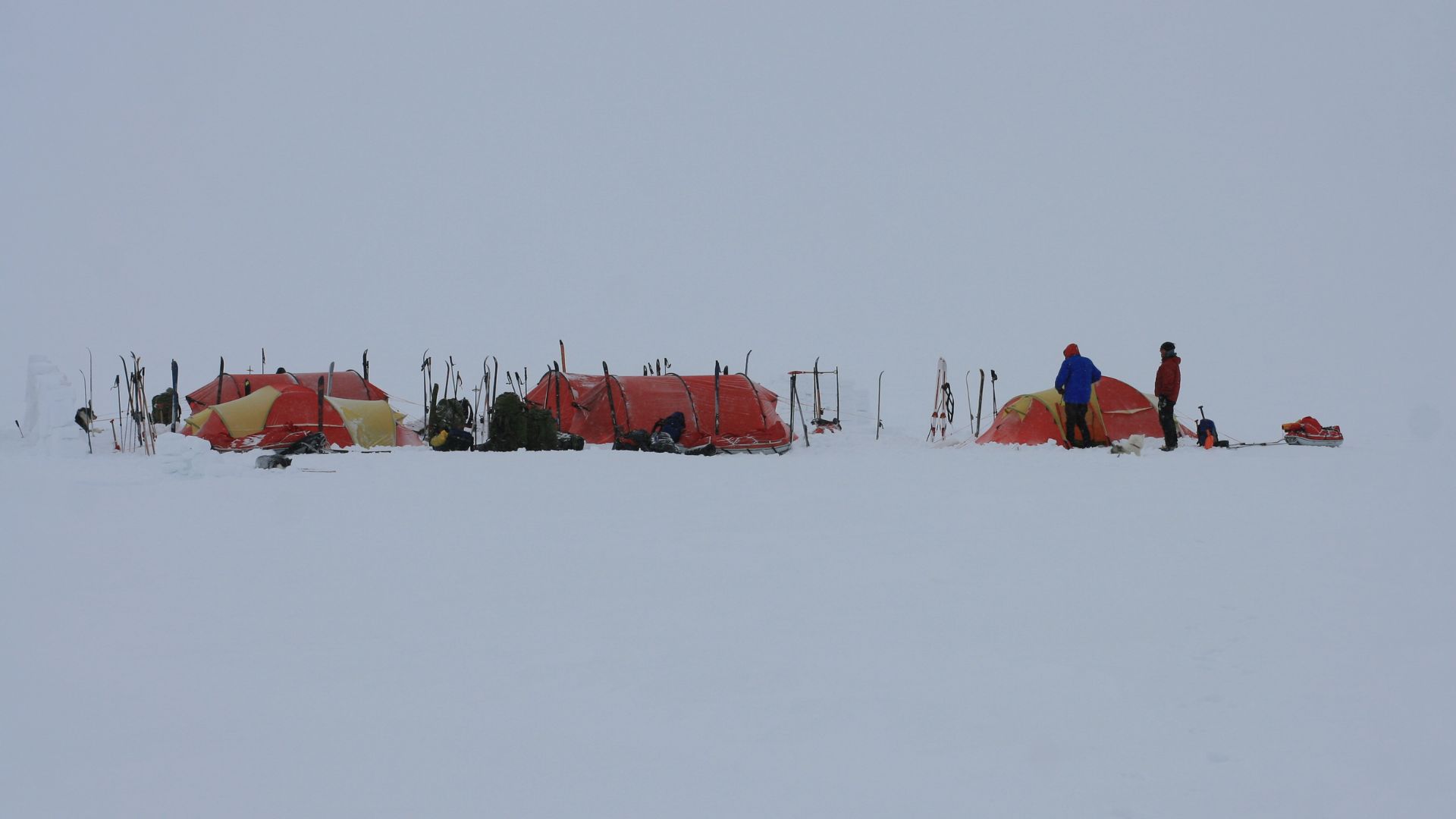 Camping in Arctic